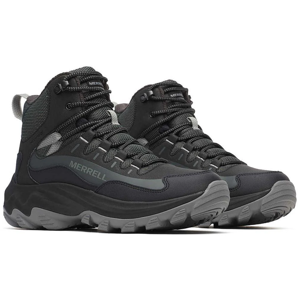 Merrell Women's Thermo Chill 2 Mid Waterproof Walking Shoes (Black) - Image 2