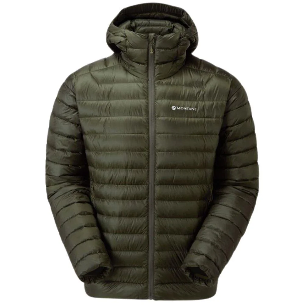 Montane Men's Anti-Freeze Packable Hooded Down Jacket (Oak Green) - Image 12
