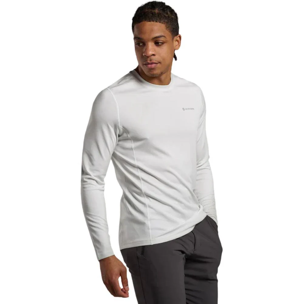 Montane Men's Dart Long Sleeve T-Shirt (Powder) - Image 2