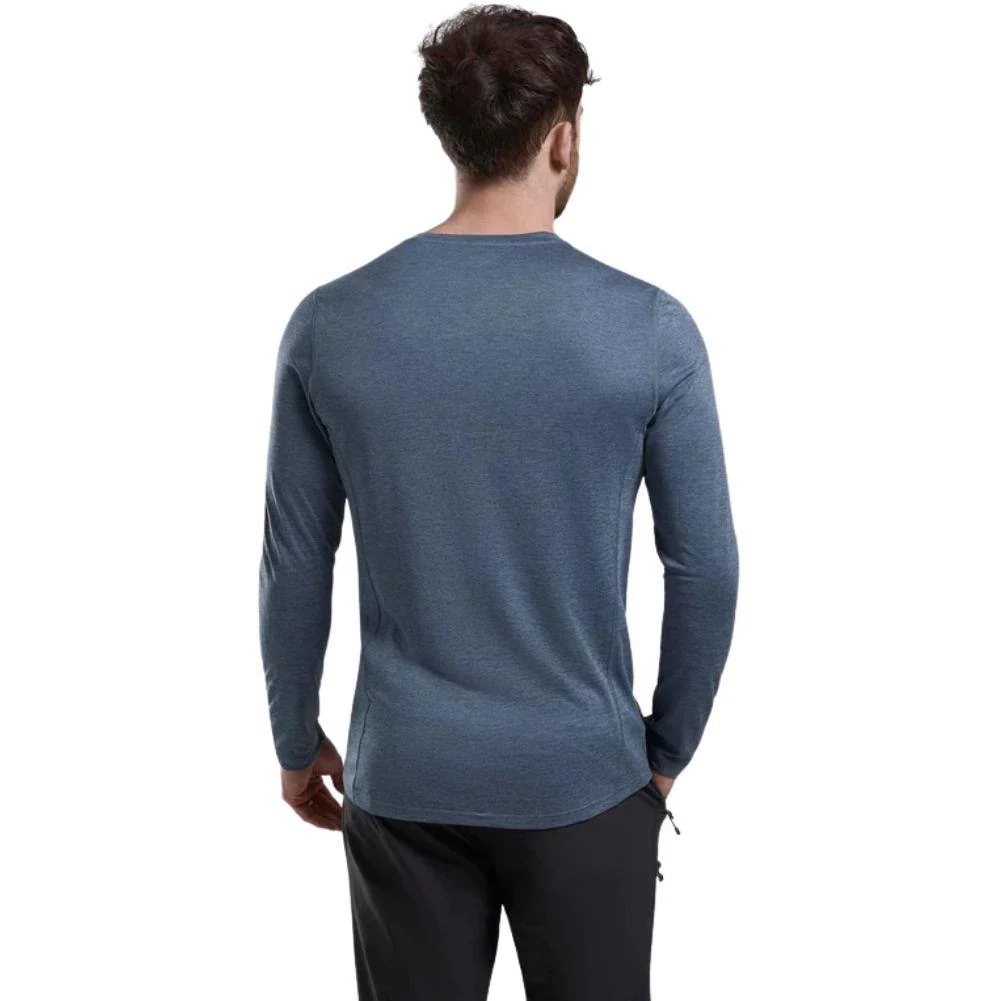 Montane Men's Dart Long Sleeve T-Shirt (Stone Blue) - Image 3