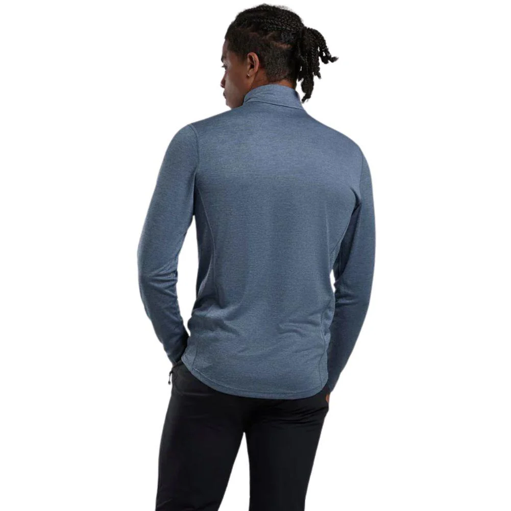 Montane Men's Dart Zip Neck T-Shirt (Stone Blue) - Image 3