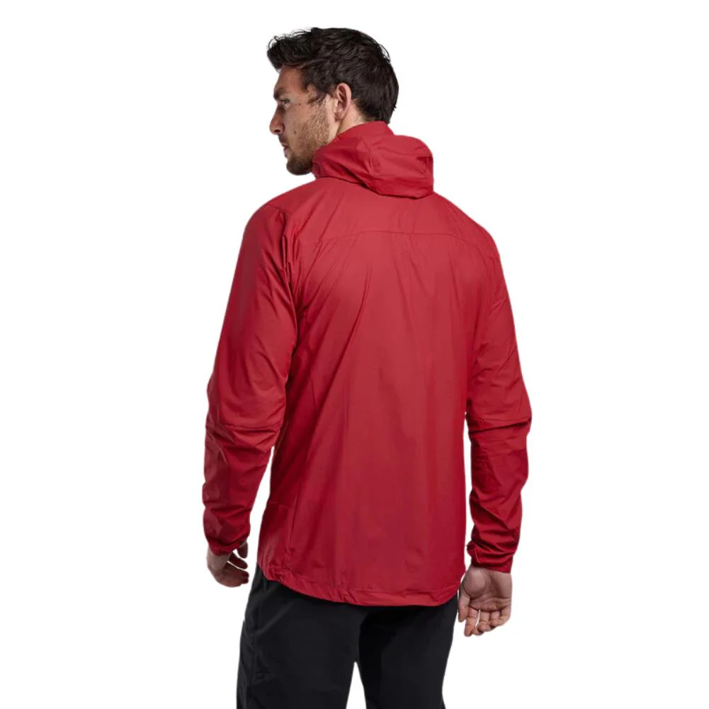 Montane Men's Featherlite Packable Hooded Windproof Jacket (Acer Red) - Image 3