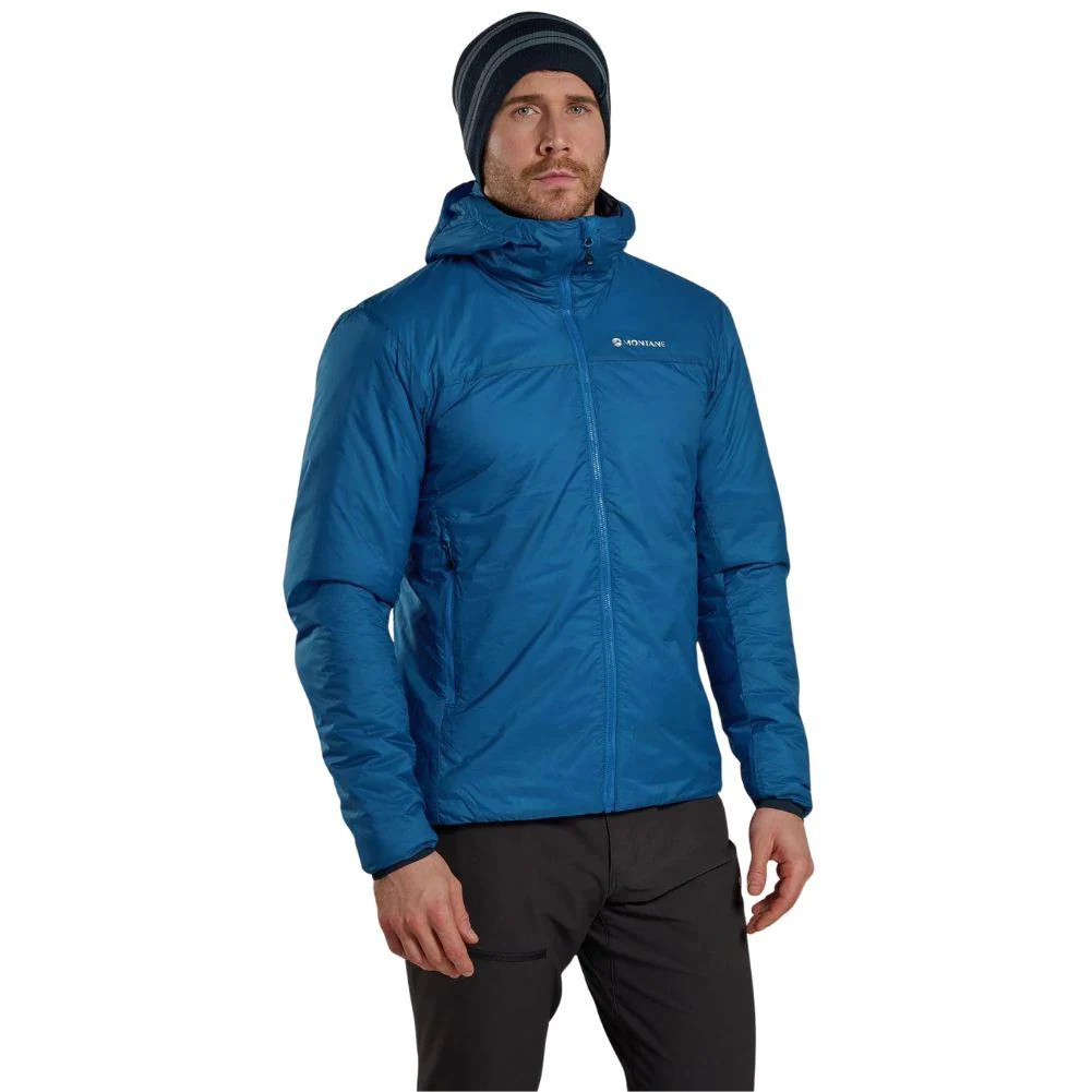 Montane Men's Fortes Lite Hooded Insulated Jacket (Neptune Blue) - Image 2