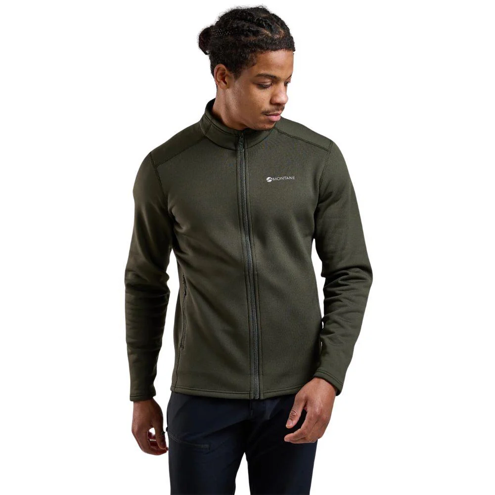 Montane Men's Fury Fleece Jacket (Green Oak) - Image 3