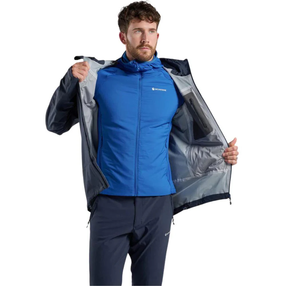 Montane Men's Sirocco Lite Hooded Insulated Jacket (Neptune Blue) - Image 7