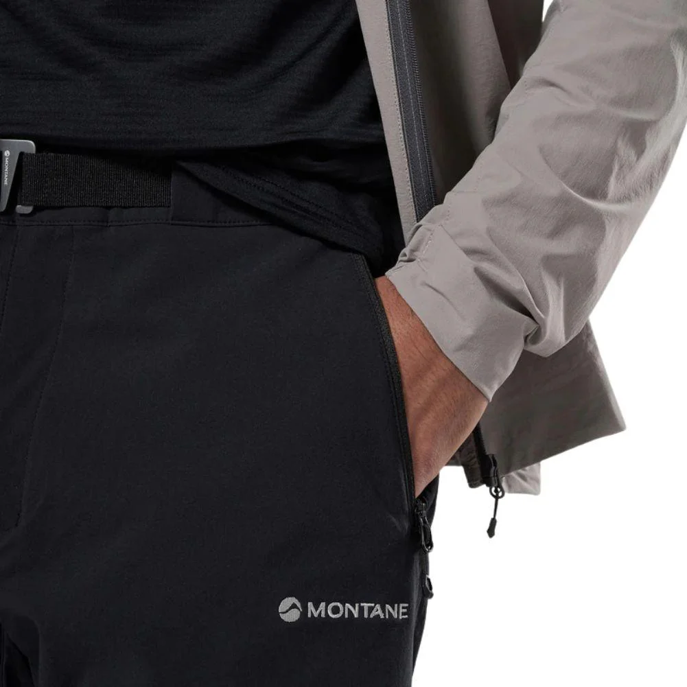 Montane Men's Tenacity Softshell Pants - Regular (Black) - Image 6