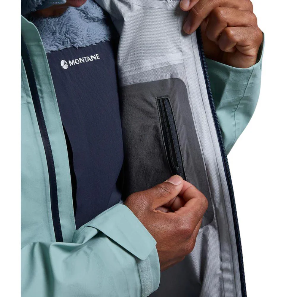 Montane Men's Torren Waterproof Jacket (Sea Mist) - Image 10