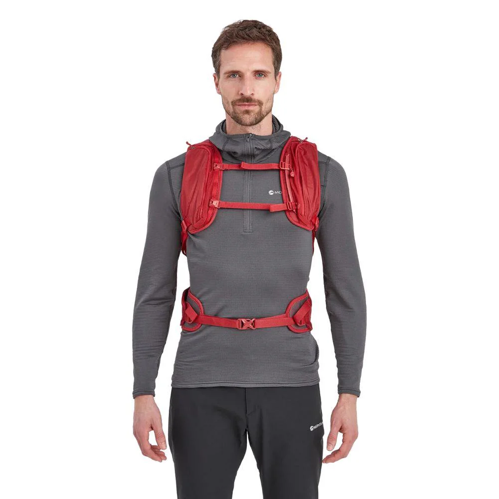 Montane Trailblazer 30 Litre Rucksack (Acer Red) - Image 6
