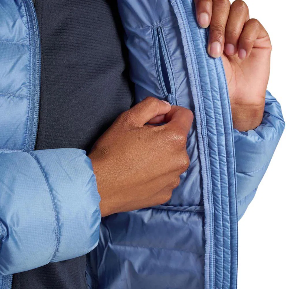 Montane Women's Anti Freeze Hooded Down Jacket - 2025 (Cornflower) - Image 7