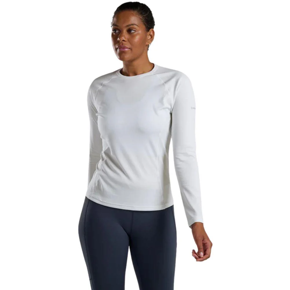 Montane Women's Dart Long Sleeve T-Shirt (Powder) - Image 2