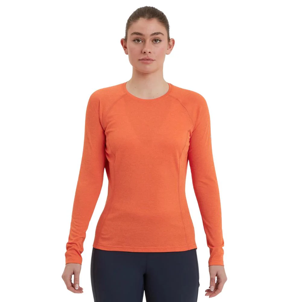 Montane Women's Dart Long Sleeve T-Shirt (Tigerlily) - Image 2