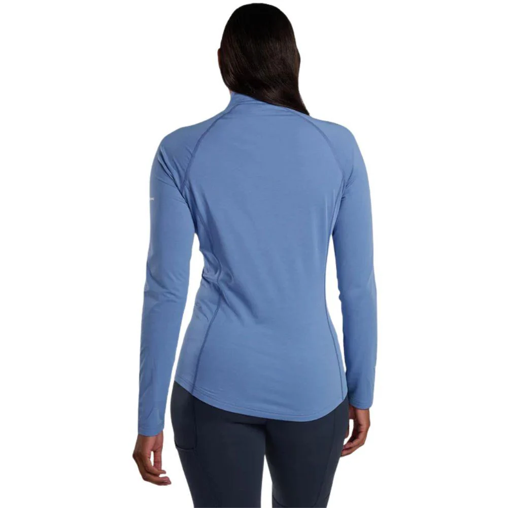 Montane Women's Dart XT Thermal Zip Neck T-Shirt (Cornflower) - Image 3