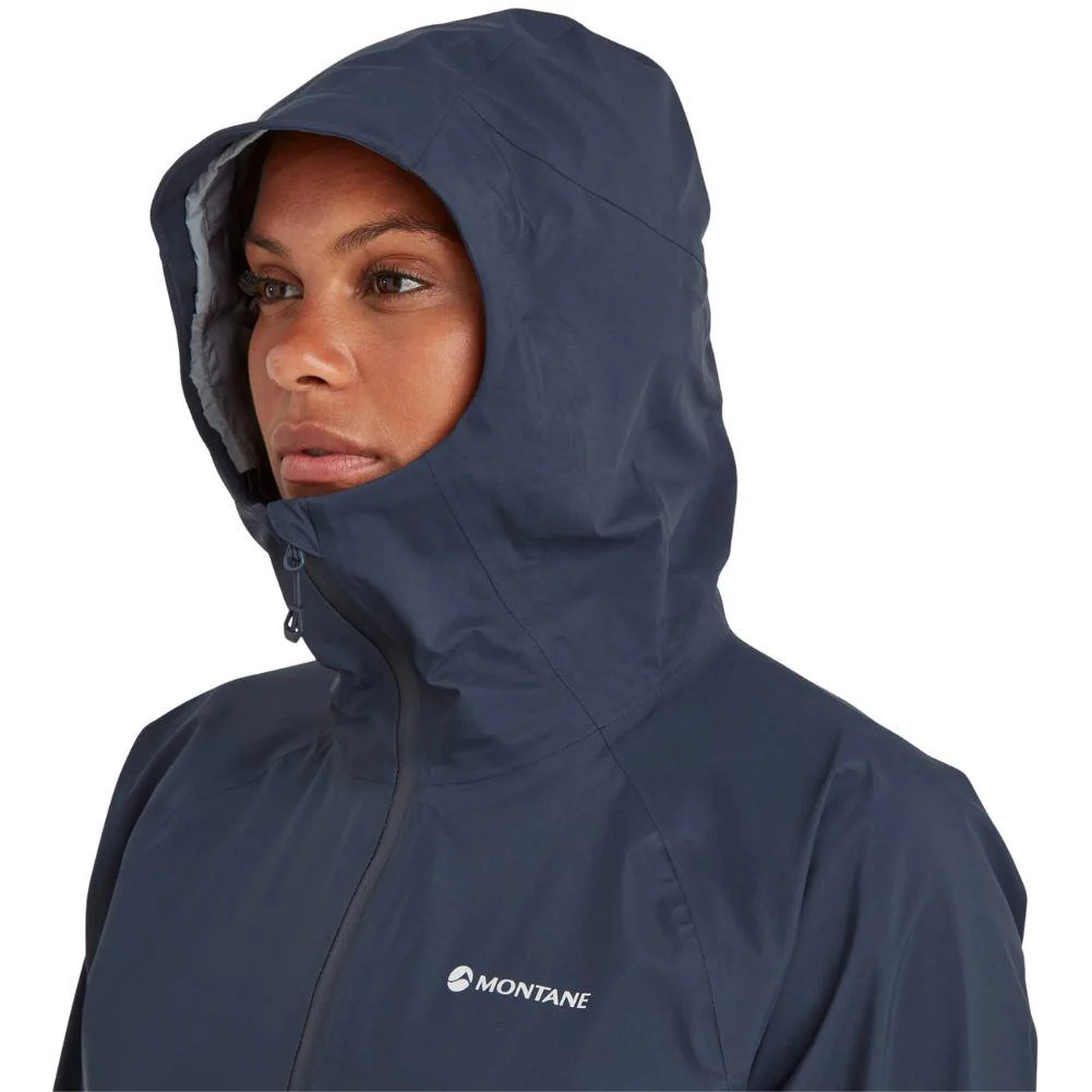 Montane Women's Phase Lite Waterproof Jacket (Eclipse Blue) - Image 6