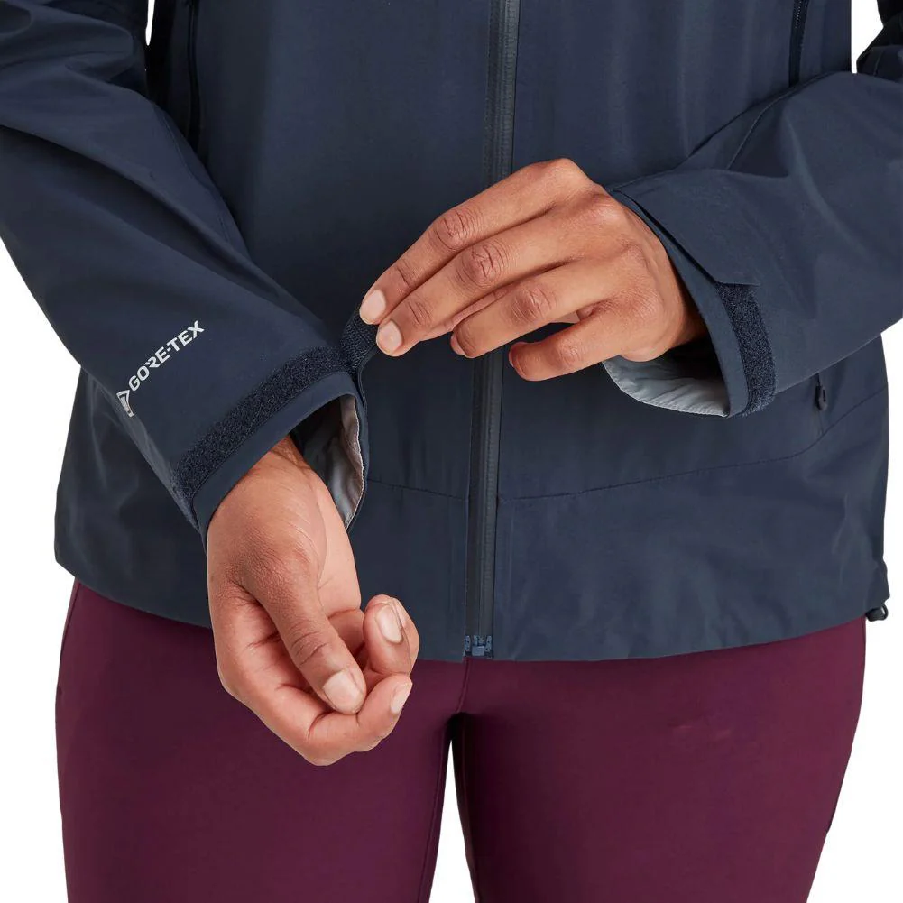 Montane Women's Phase Lite Waterproof Jacket (Eclipse Blue) - Image 7