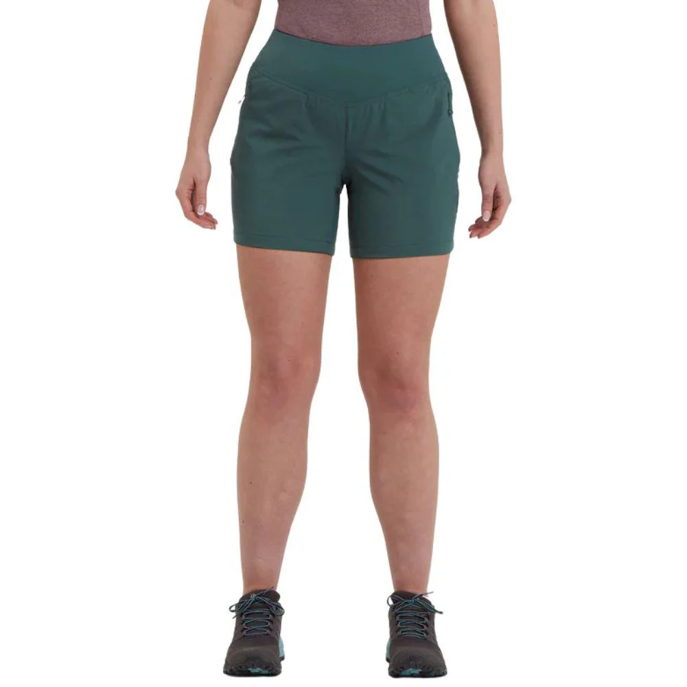 Montane Women's Tucana Lite Shorts (Deep Forest) - Image 2
