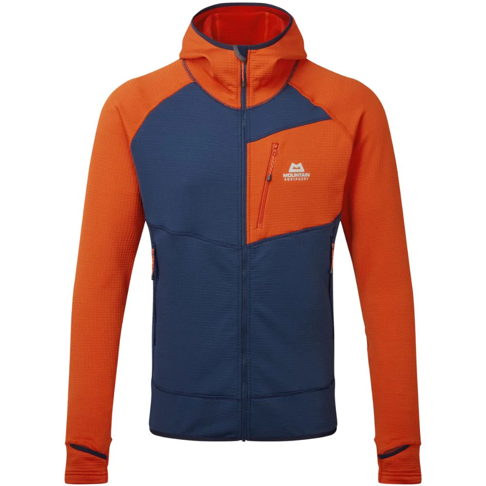 Mountain Equipment Men's Eclipse Hooded Jacket (Medieval/Cardinal)