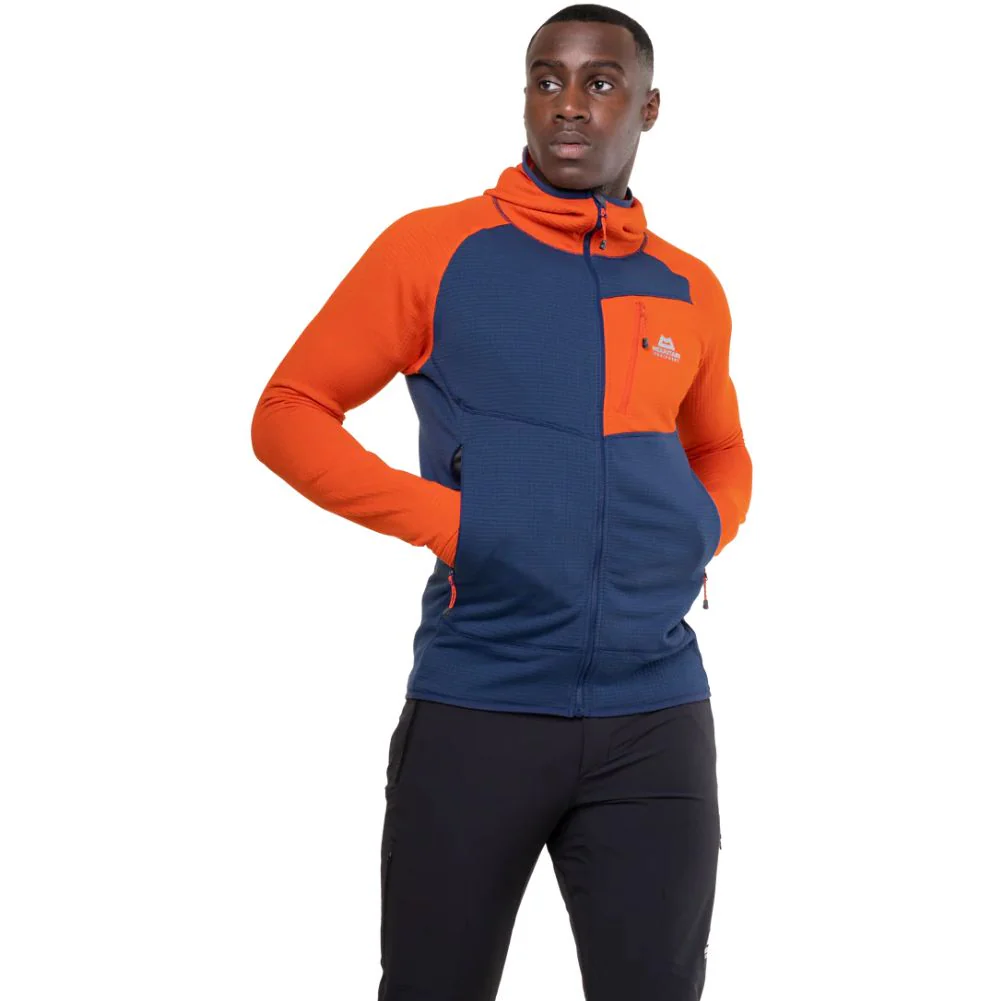 Mountain Equipment Men's Eclipse Hooded Jacket (Medieval/Cardinal) - Image 5
