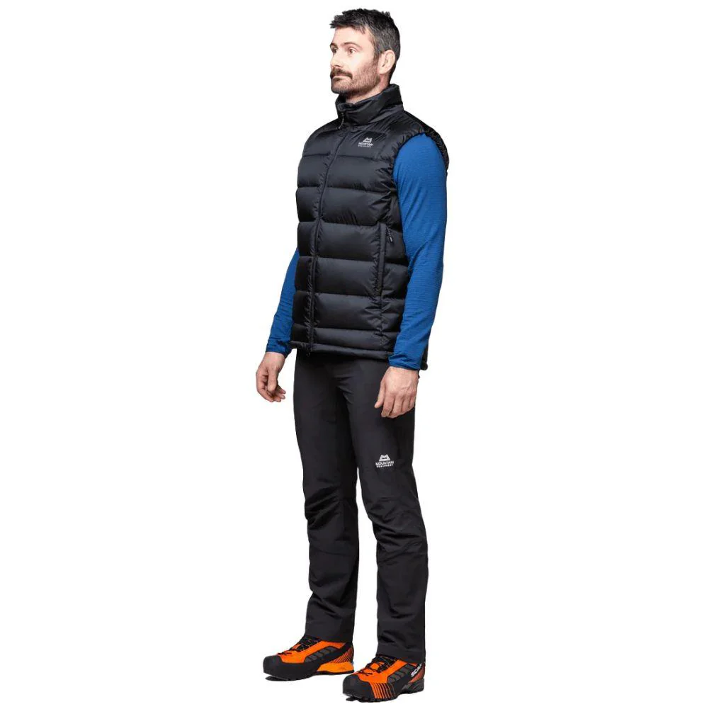 Mountain Equipment Men's Lightline Down Vest (Black) - Image 3