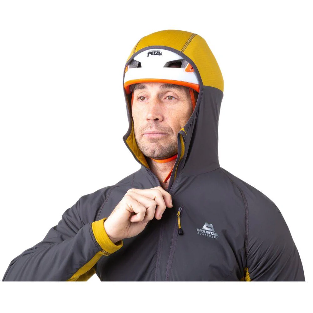 Mountain Equipment Mens Switch Pro Hooded Jacket (Anvil Grey/Acid) - Image 5