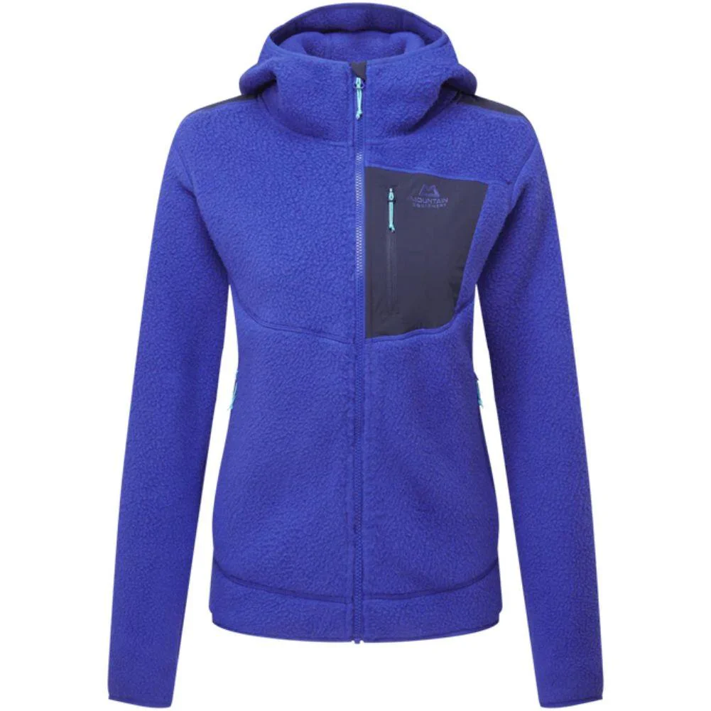 Mountain Equipment Women's Highpile Hooded Jacket (Clematis/Cosmos)