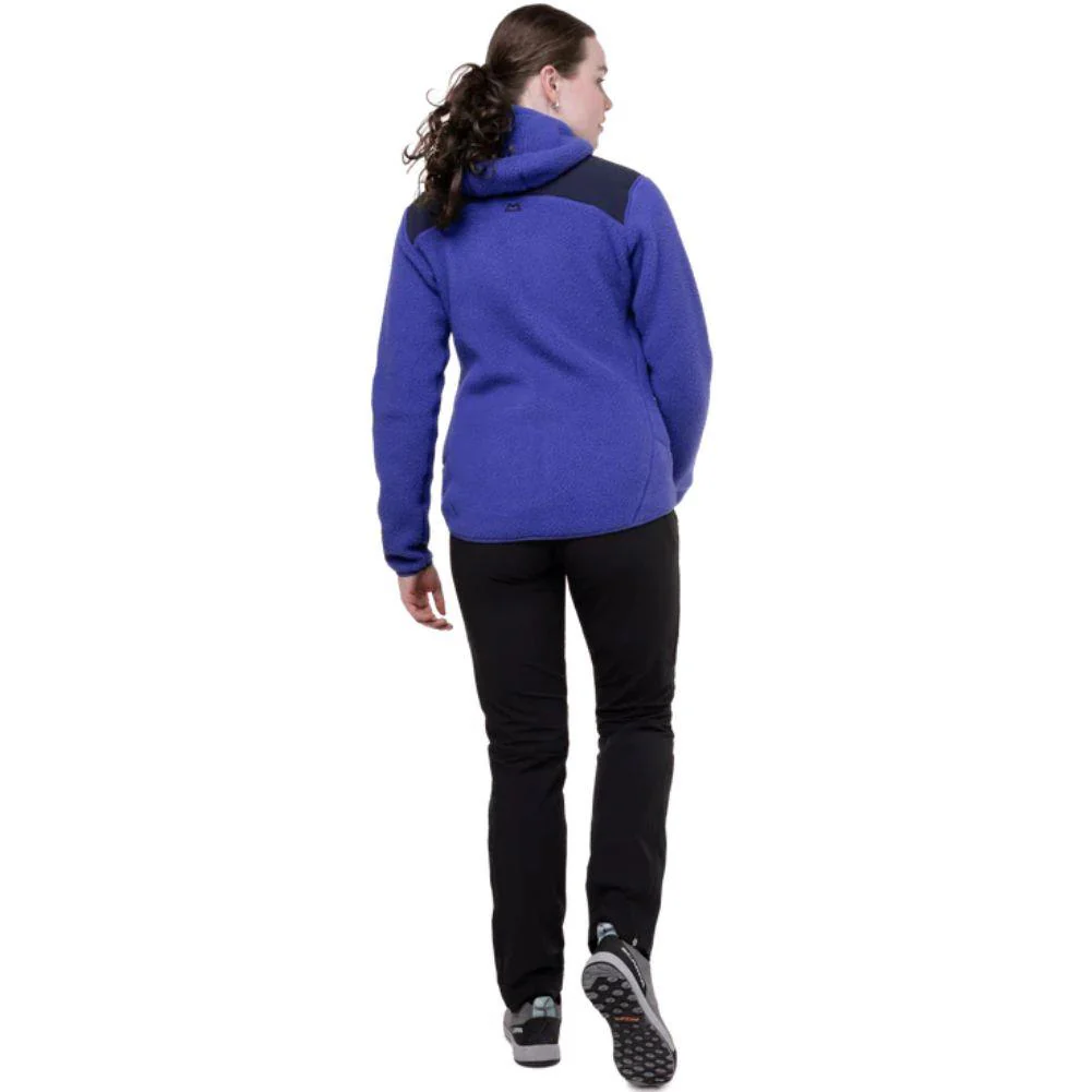 Mountain Equipment Women's Highpile Hooded Jacket (Clematis/Cosmos) - Image 8