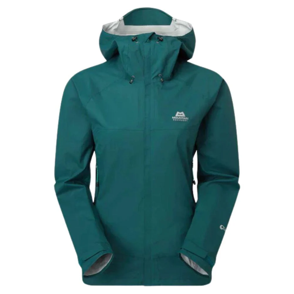 Mountain Equipment Women's Zeno Waterproof Jacket (Deep Teal)
