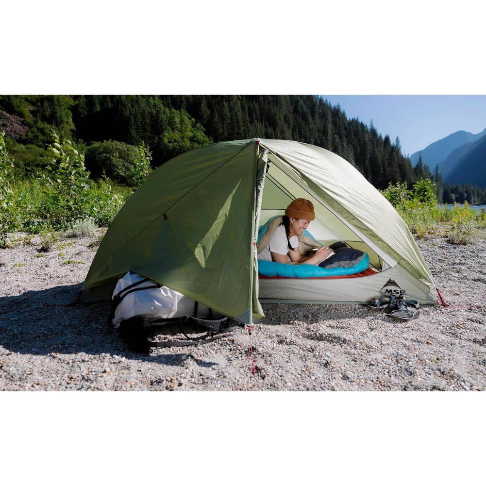 MSR Elixir 1 Tent -1 Person Backpacking Tent 2026 (Green) - Image 10