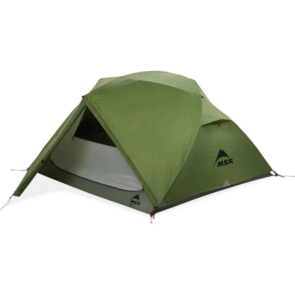 MSR Elixir 3 Tent - 3 Person Backpacking Tent 2026 (Green)
