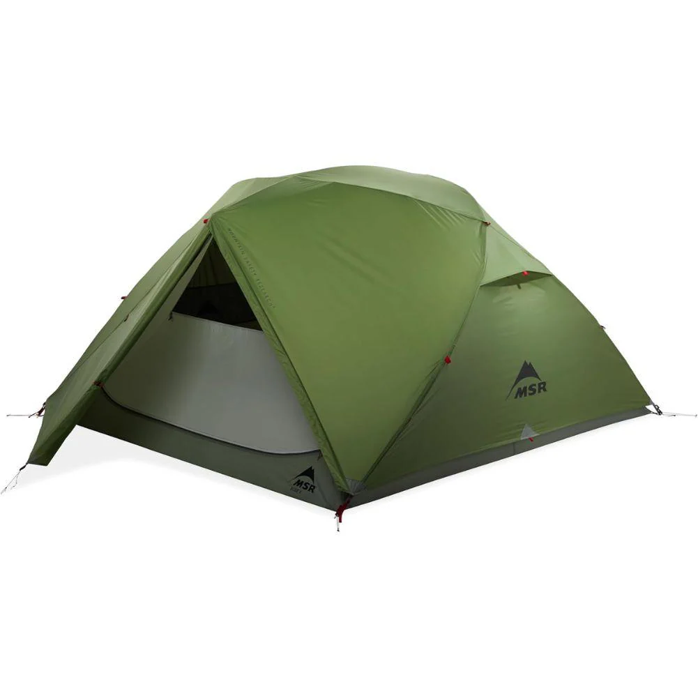 MSR Elixir 4 Tent - 4 Person Backpacking Tent 2026 (Green)
