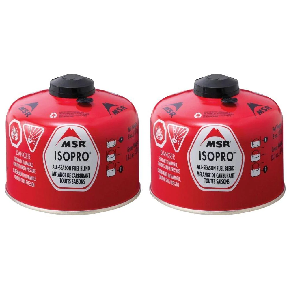 MSR IsoPro Fuel Gas Cartridge 227g (2 Pack)