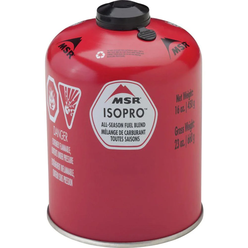 MSR IsoPro Fuel Gas Cartridge - 450g