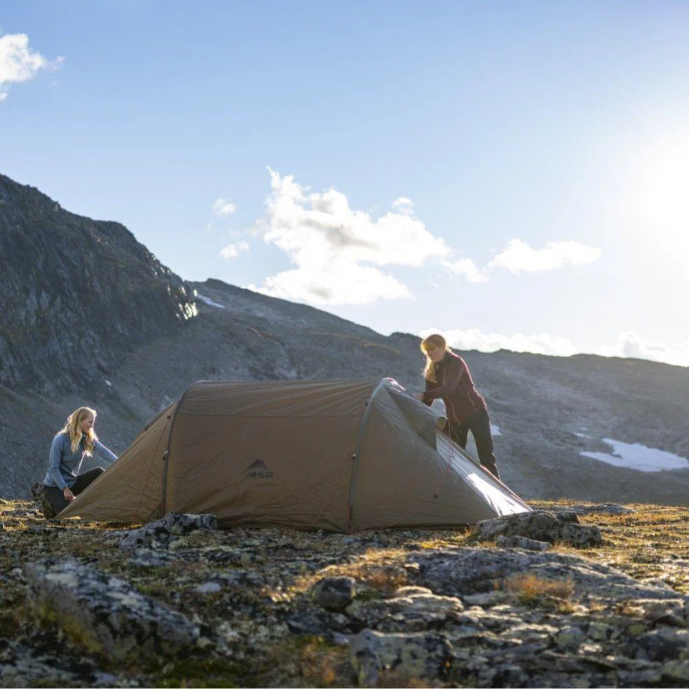 MSR Tindheim 3-Person Backpacking Tunnel Tent (Green) - Image 11