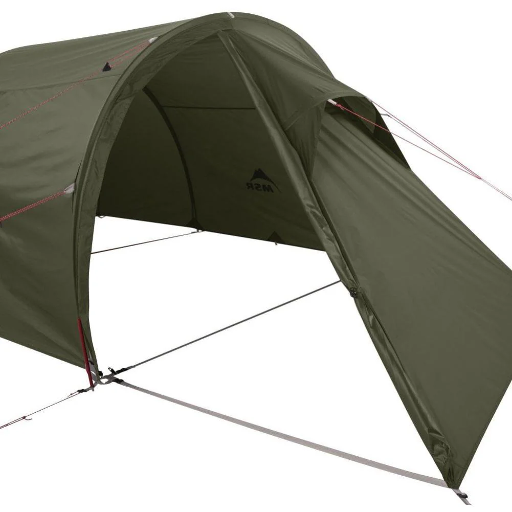 MSR Tindheim 3-Person Backpacking Tunnel Tent (Green) - Image 4