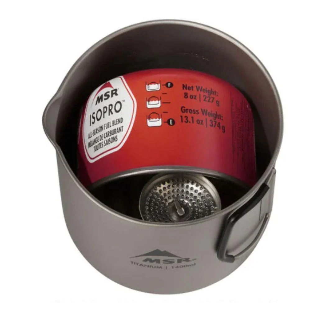 MSR Titan Titanium Kettle 1400ML - Image 5