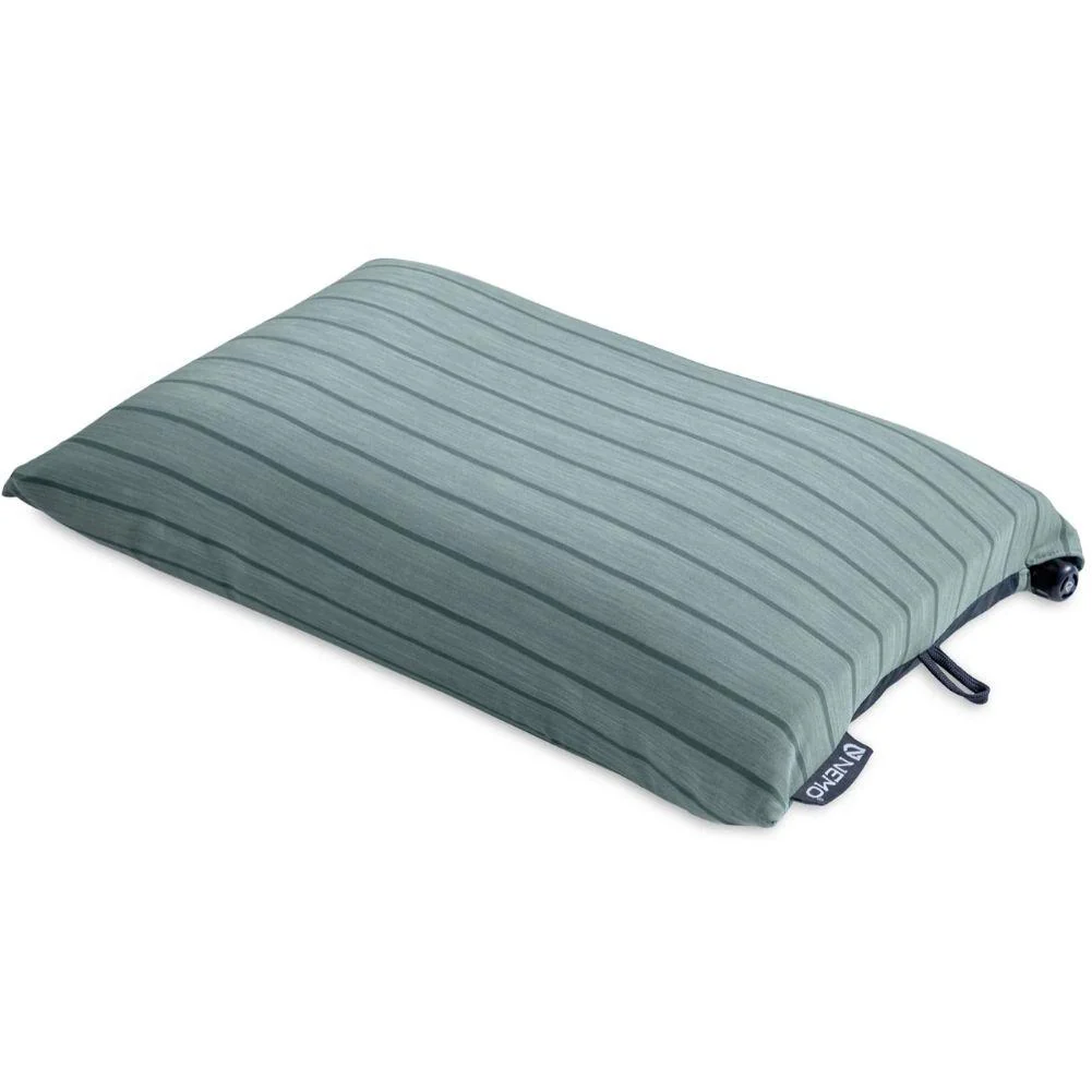 Nemo Equipment Fillo Backpacking & Camping Pillow (Silt Stripe) - Image 2