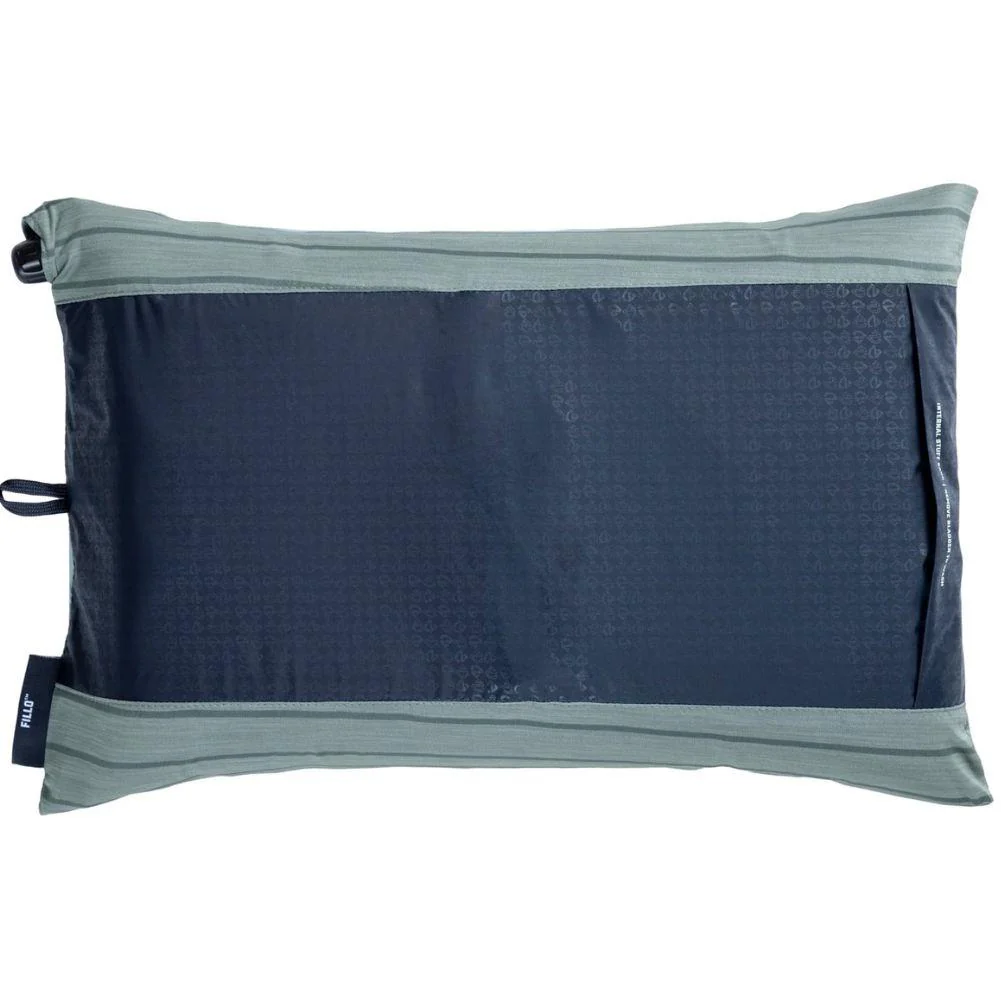 Nemo Equipment Fillo Backpacking & Camping Pillow (Silt Stripe) - Image 3