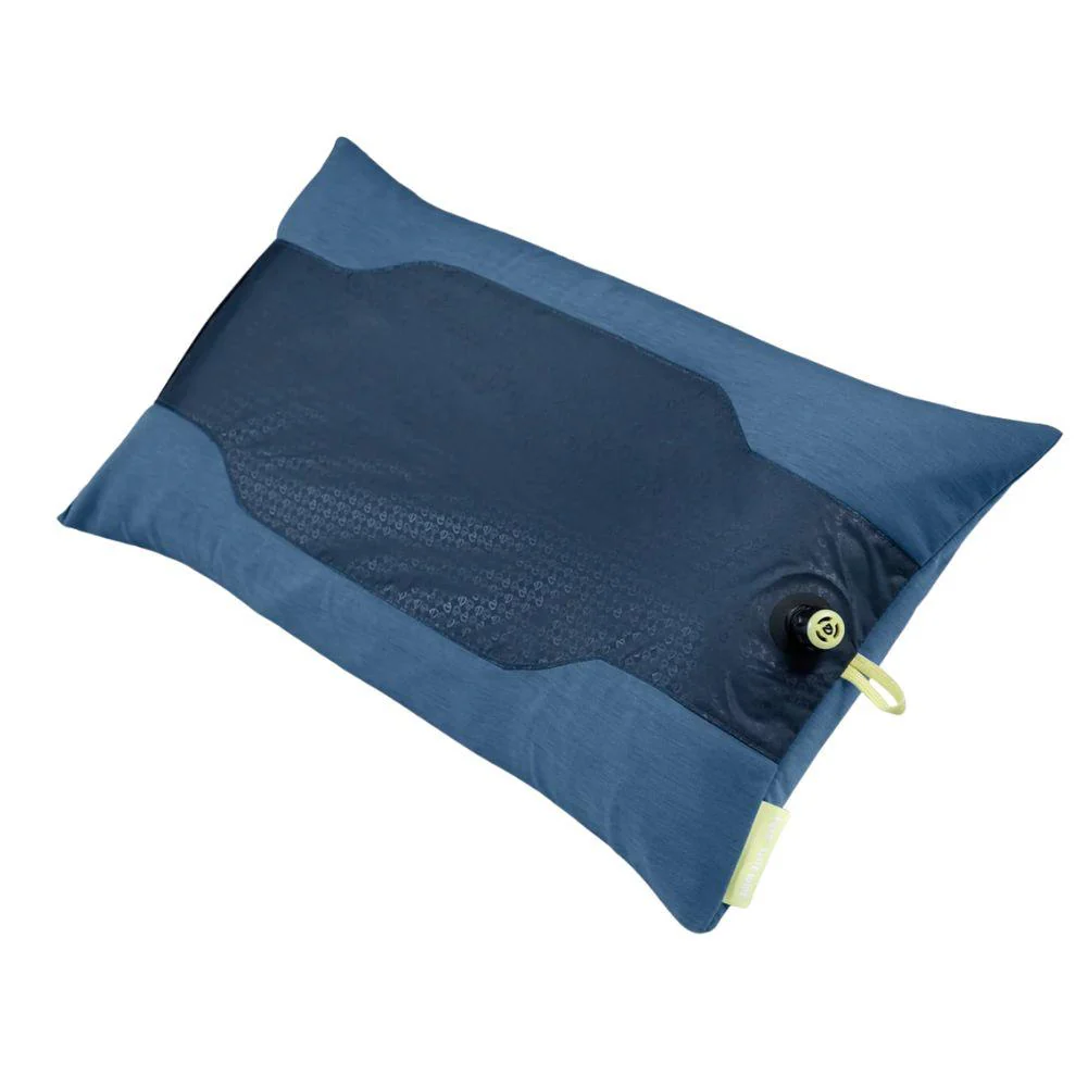 Nemo Equipment Fillo Elite Wide Ultralight Backpacking Pillow (Blue Horizon/Citron) - Image 7