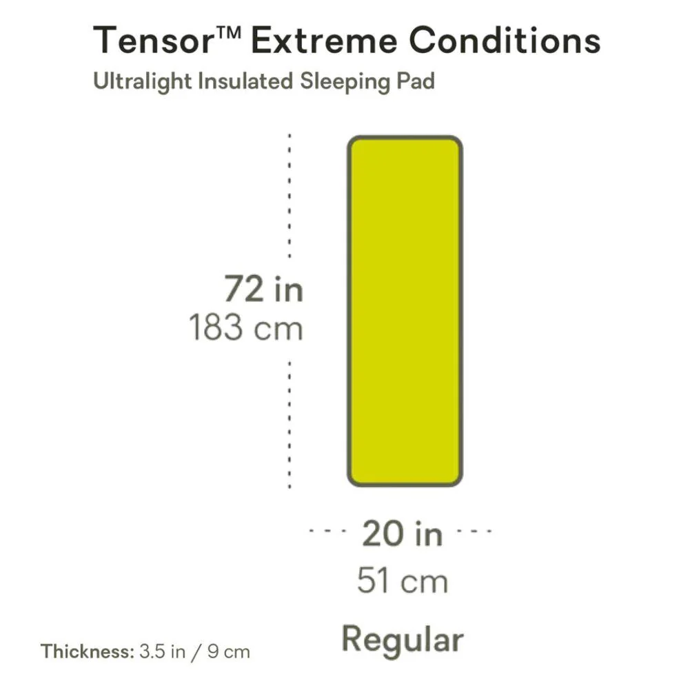 Nemo Equipment Tensor Extreme Conditions Ultralight Insulated Sleeping Pad - Image 15