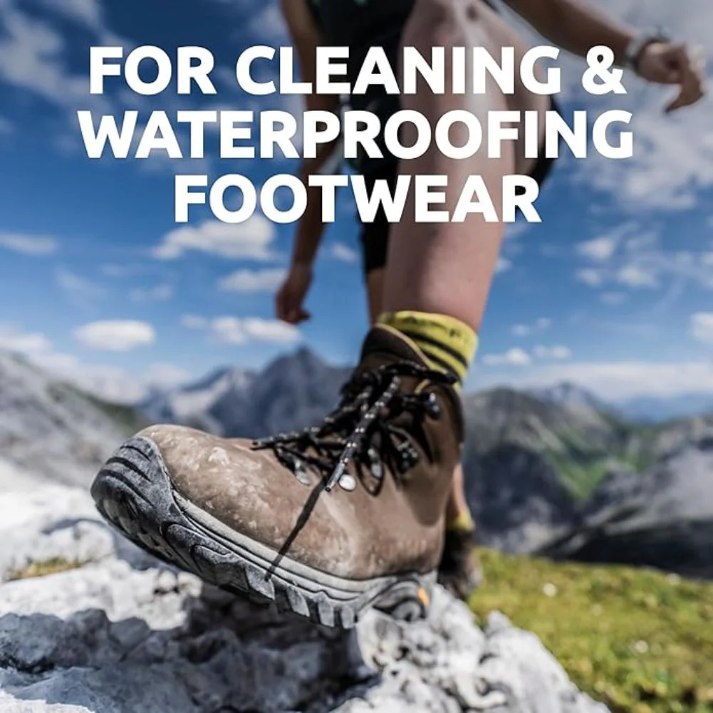Nikwax Footwear Cleaning Gel Brush / Nubuck & Suede Proof 125ml - Image 3