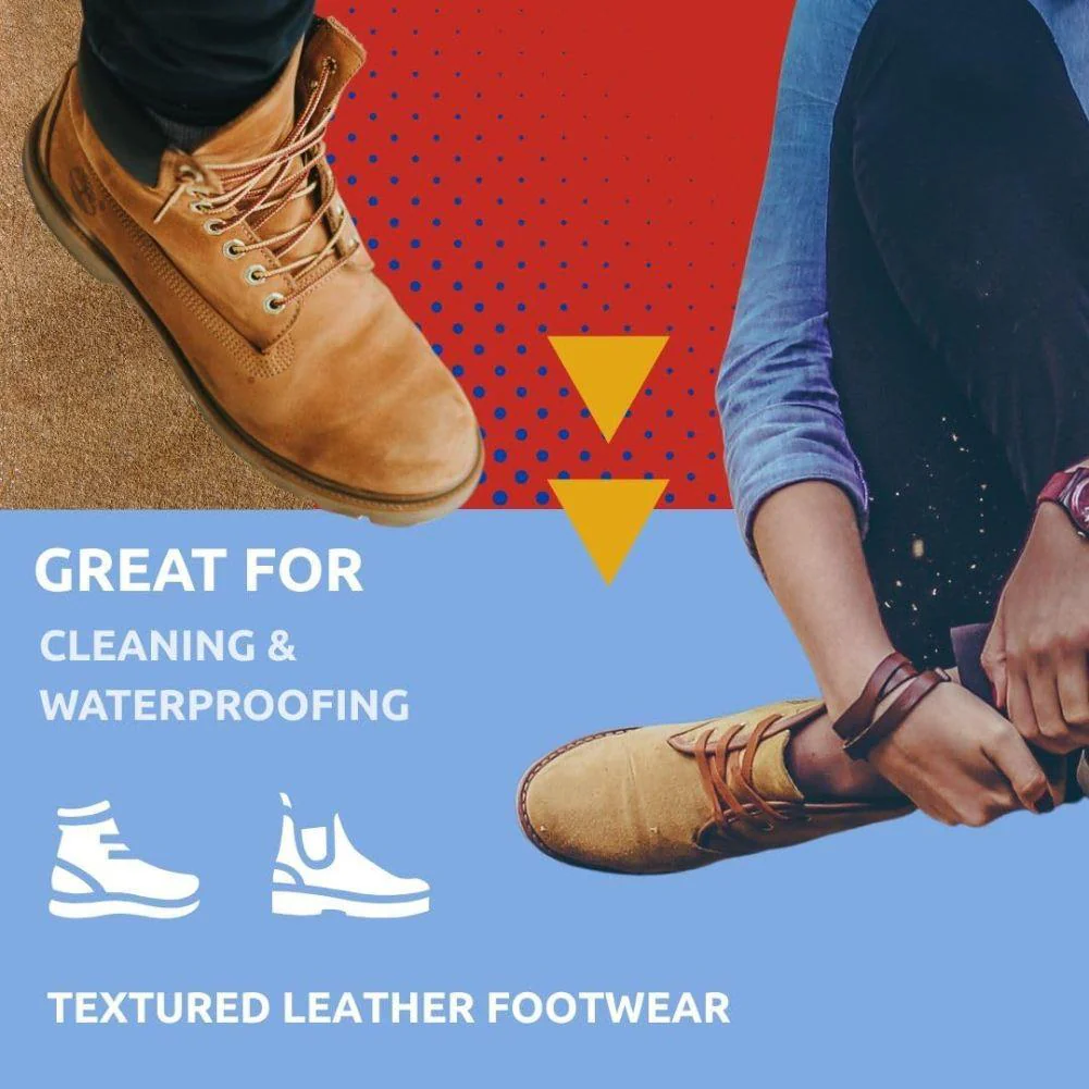 Nikwax Footwear Cleaning Gel Brush / Nubuck & Suede Proof 125ml - Image 4