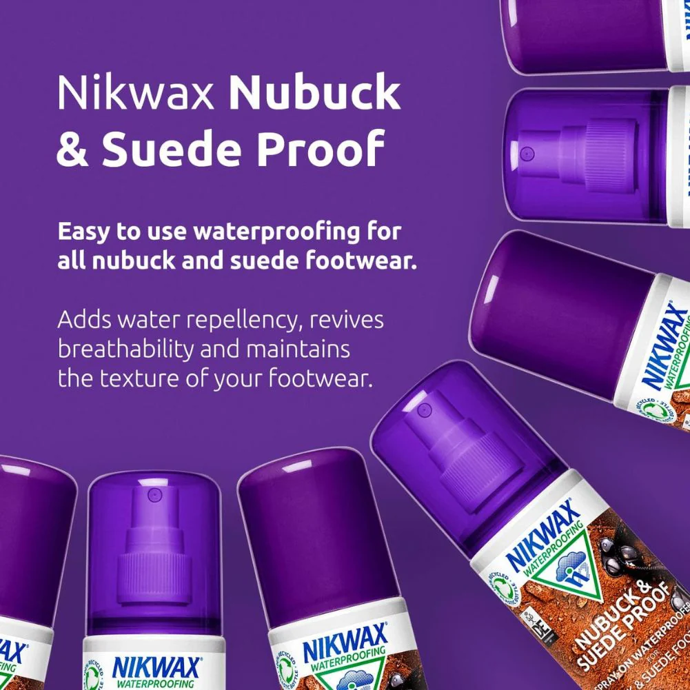 Nikwax Nubuck & Suede Proof Spray - 125ml - Image 2