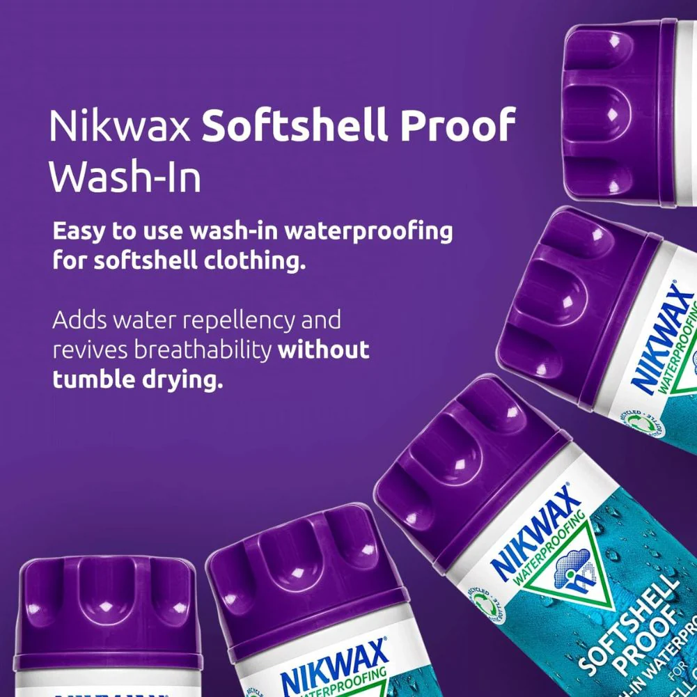 Nikwax Softshell Proof Wash-In - 300ml - Image 9
