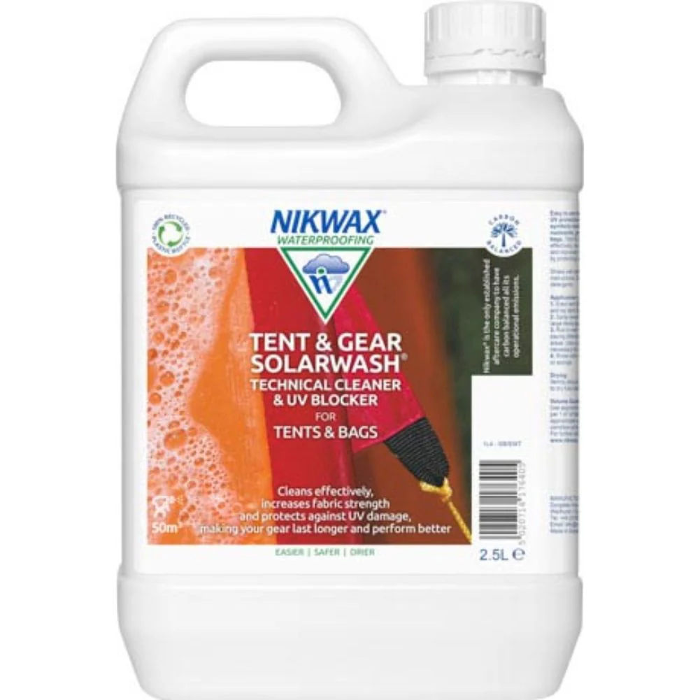 Nikwax Tent and Gear Solarproof  - 2.5 Litre Waterproofing Spray