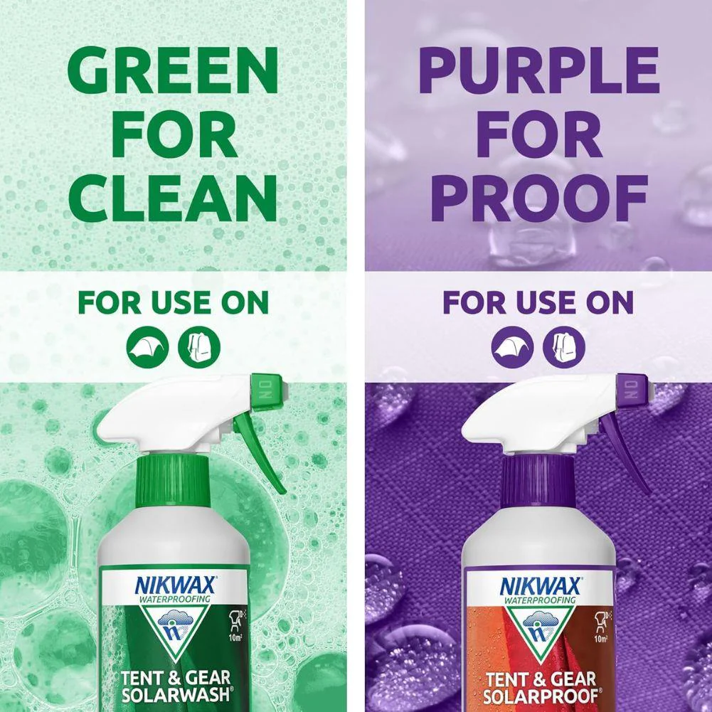 Nikwax Twin Solarwash/Solar Proof 500ml - Image 5