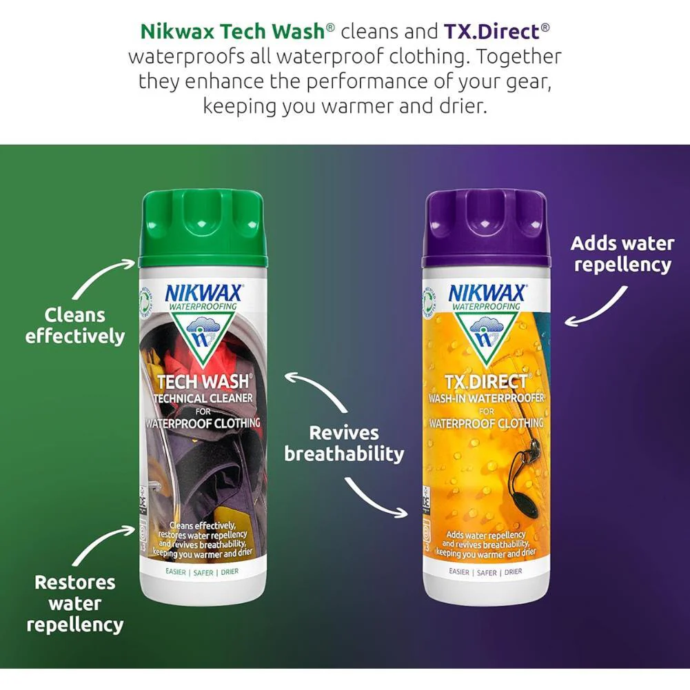 Nikwax Twin Tech Wash/TX Direct Wash In (1L) - Image 4