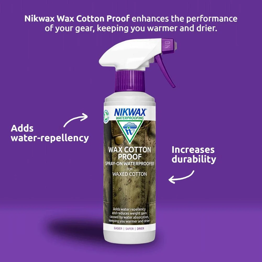 Nikwax Wax Cotton Proof Spray - 300ml - Image 11
