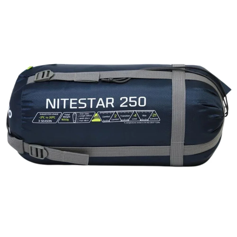 Vango Nitestar Alpha 250 Trekking Sleeping Bag (Ocean Green) - Image 5