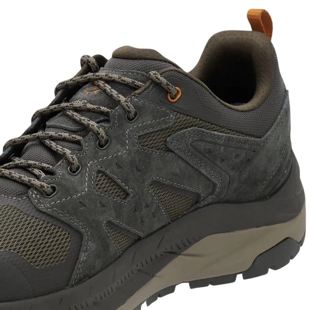 NorthCape Men's Trail Flyte Waterproof Low Cut Vibram Walking Shoe (Beluga) - Image 10