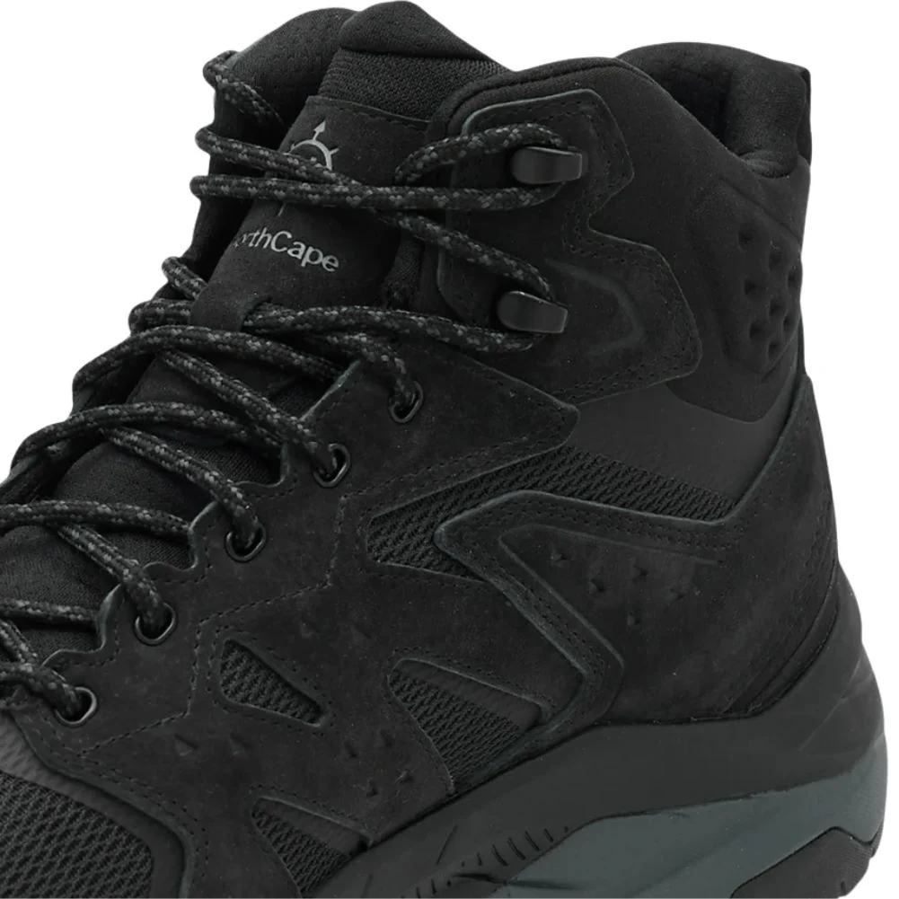 NorthCape Men's Trail Flyte Waterproof Mid Walking Boots (Black) - Image 9
