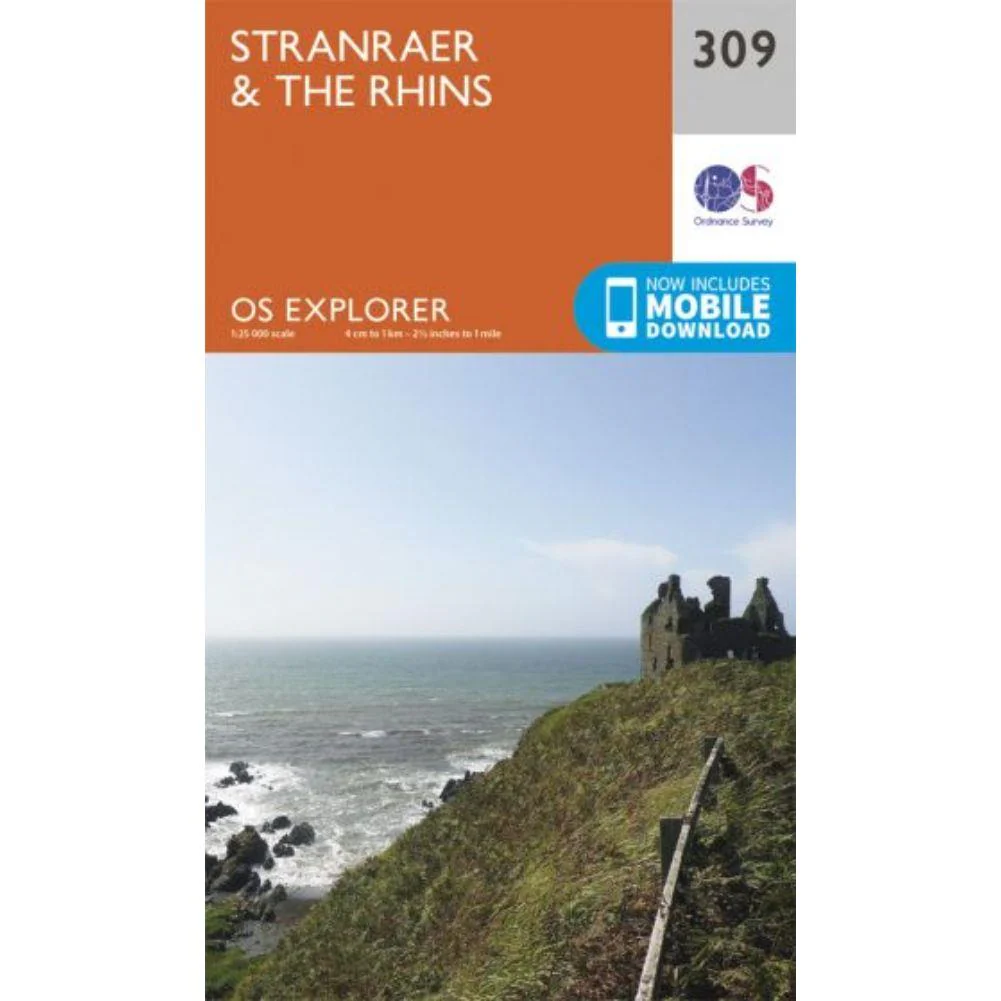 Ordnance Survey Explorer Map 309 - Stranraer & The Rhins